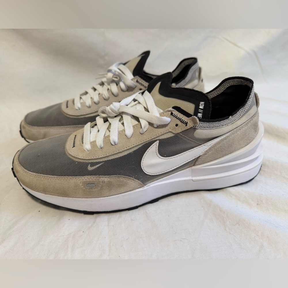 Nike Gray and Tan Athletic Shoes